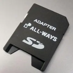 ALL-WAYS miniSDカードアダプター