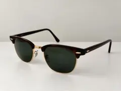 極美品✨️90's レイバン クラブマスター USA製 BL刻印 ボシュロム 金