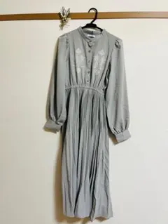 新品　花柄ワンピース ロングワンピース