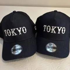 未使用2個セット NEW ERA 9FORTY TOKYOキャップ YOUTH