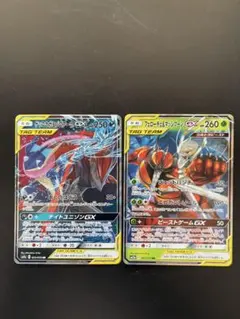 ゲッコウガ＆ゾロアークgx フェローチェ＆マッシブーンgx Rタッグチーム