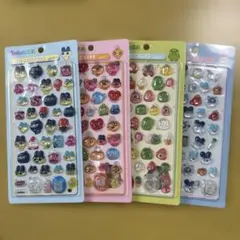 Tamagotchi 3Dステッカー 4シートセット