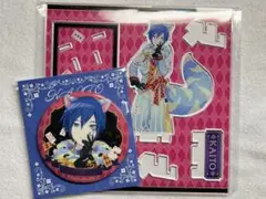 プロセカ　はぴこれ　KAITO 缶バッジ　アクリルスタンド プロセカ はぴこれ 誕生日 KAITO アクスタ 缶バッジ ① - メルカリ