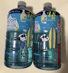 2個セット ビオレｕ泡ひんやりタイプ つめかえ用 780ml スヌーピーデザインのサムネイル