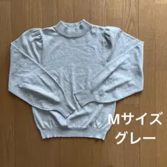 しまむら Linoluce ニット プルオーバー Mサイズ グレー