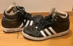 adidas アディダス（23）ハイカットスニーカー AW5133 Hoops - メルカリ