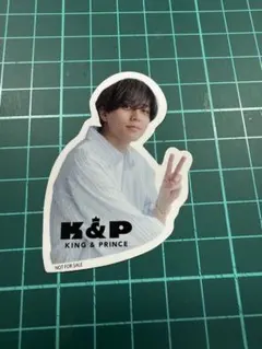 King & Prince ドームお祝い特典　ステッカー　永瀬廉