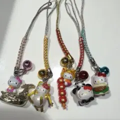 ご当地キティストラップ5点セット