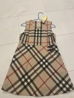 現行タグ BURBERRY キッズ 半袖 ワンピース ノバチェック - メルカリ