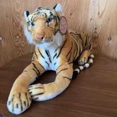 タグ付き未使用！大きい 虎のぬいぐるみ リアルで迫力満点 60cm