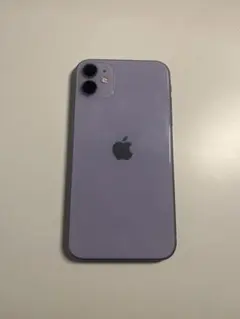 iPhone11 64GB ブラック　画面ひび割れ、バッテリー84%