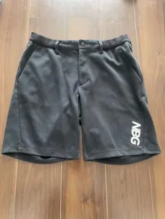 New Balance Golf ショートパンツ スウェット素材　黒