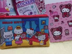 Hello Kitty ポーチ シール セット