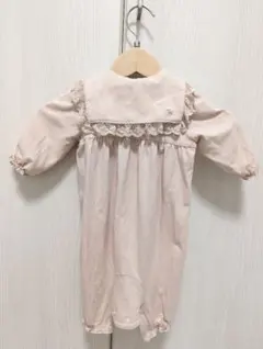 【値下げ！】レース付き襟ロンパース
