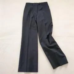 Drawer｜センタープレスパンツ シルクウール ダークグリーン 美品 