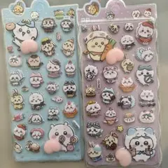 ボンボンドロップシール　キャラクター　3D ステッカーセット2シート