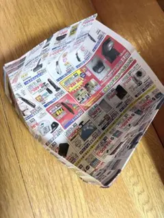 新聞紙で作ったゴミ箱 多数セット