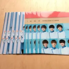 ローソン　なにわ男子　クリアファイル2種　10枚セット