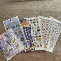 ボンボンドロップシールなど6点セット