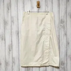 UNIQLO ユニクロ +J　コットンリネン ラップスカート　大きいサイズ