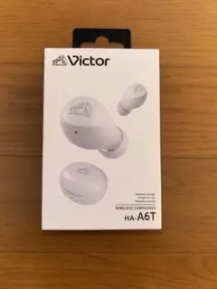【匿名配送】ワイヤレスイヤホンVictor HA-A6Tホワイト【新品同様】のサムネイル