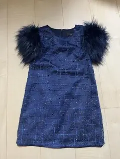 imoga ネイビー ドレス 5T パーティー