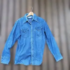 BLUE BLUE デニムシャツ 長袖 ウエスタンのサムネイル