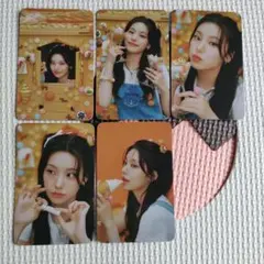 ITZY TWINZY ペンミ POPUP ラントレ トレカ イェジ 5枚セット