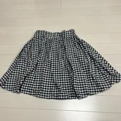 GLOBAL WORK ギンガムチェック スカート 140