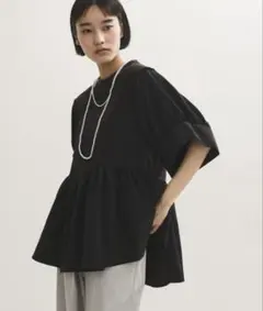 tシャツ 「接触冷感」・「UVカット」バウンスカフスプルオーバー レディース