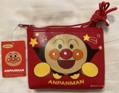 【新品未使用】アンパンマン・ミニポシェット・ミニ財布・小物入れ・ショルダーバッグ
