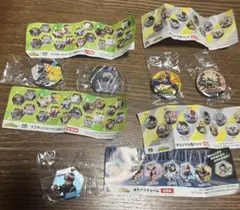 くら寿司×僕のヒーローアカデミア 缶バッジ　マグネットシート　チャーム　下敷