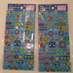 amifa カラフルシール 2枚セット