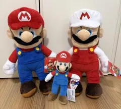 スーパーマリオ　特大サイズ　ぬいぐるみ オールスターコレクション　マリオ(S)