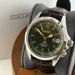 廃盤　貴重品　美品　セイコー　アルピニスト　稼働品！　純正ベルト、箱付き！ 廃盤貴重品美品セイコーアルピニスト稼働品！純正ベルト、箱付き！