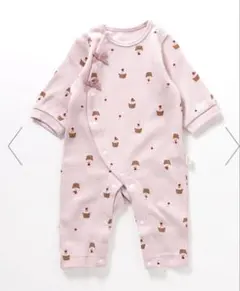 ワッフル総柄 カバーオール 60