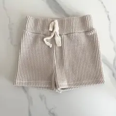 anon baby アイボリー ニットショートパンツ 9