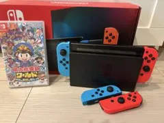 Nintendo Switch 本体＋付属品＋ケース付き＋桃鉄ワールドのソフト付