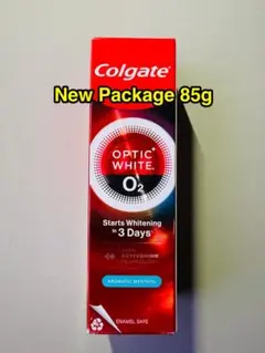 New Colgate OPTIC WHITE O2 85g