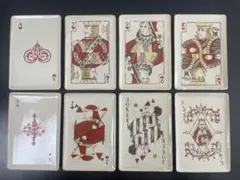 playing cards plate の小皿8枚セット １箇所欠け有り