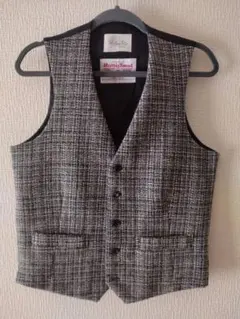 新品同様Belesto EDIFICE × Harris Tweed ベスト L