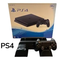 PS4 本体とコントローラー、冷却ファン付プレステ4 PlayStation4