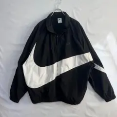 【中古】 NIKE ナイキ ビッグスウォッシュ ナイロンジャケット XXL