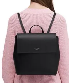 新品 ケイトスペード リュック 黒 定価4.3万円 パックパック