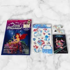 【アリエルグッズ4点セット】ディズニー プリンセス ステッカー 本 ポストカード