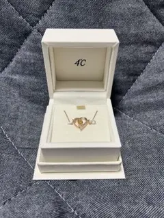 4℃ネックレス　11月誕生石