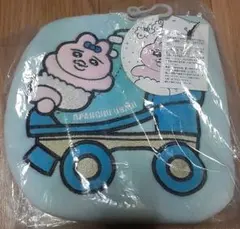 《おぱんちゅうさぎ 》 ポーチ 水色