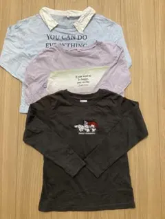 長袖カットソー 3枚セット