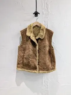 ムートンコート レザージャケット