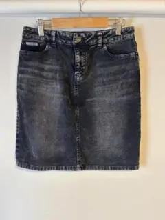 コーデュロイ　ミニスカート　タイト　M